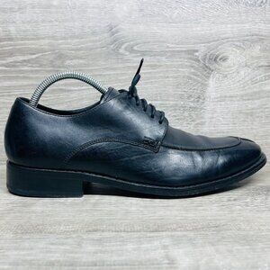 Cole Haan Air Colton Casual Oxford Shoes Men's Size 9.5 Black Split Toe Lace-Up